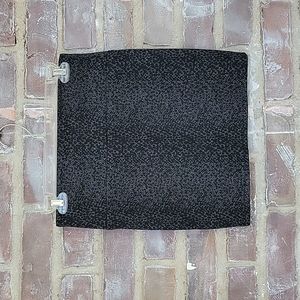 Wet Seal Black and Grey Mini Skirt